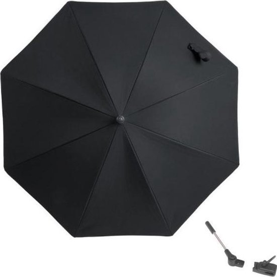 ISI Mini Universele Parasol Kinderwagen - Zwart