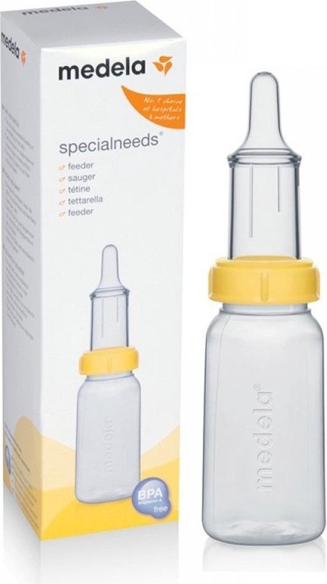 Medela Special Needs Feederset - fles - wit