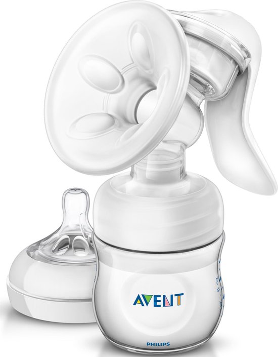 Philips Avent SCF330/20 Handmatige borstkolf - met Philips Avent Natural babyfles -125 ml