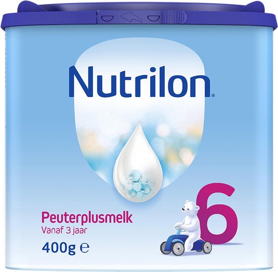 Nutrilon Peuterplusmelk 6 - vanaf 3 jaar - Flesvoeding - 400 gram