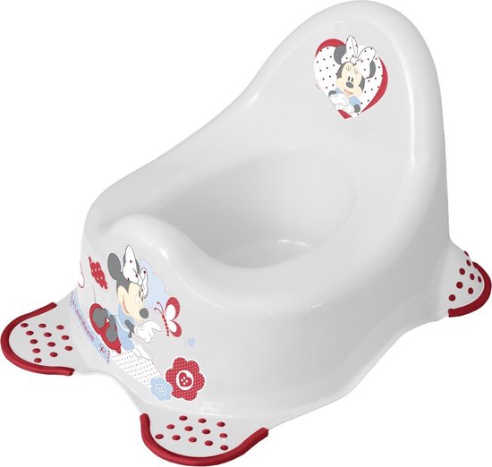 Prima Baby plaspotje Minie Mouse wit