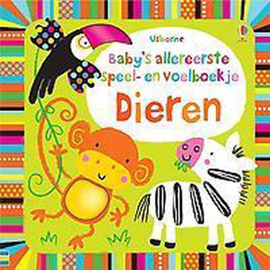 Baby's eerste speel-en voelboek - dieren