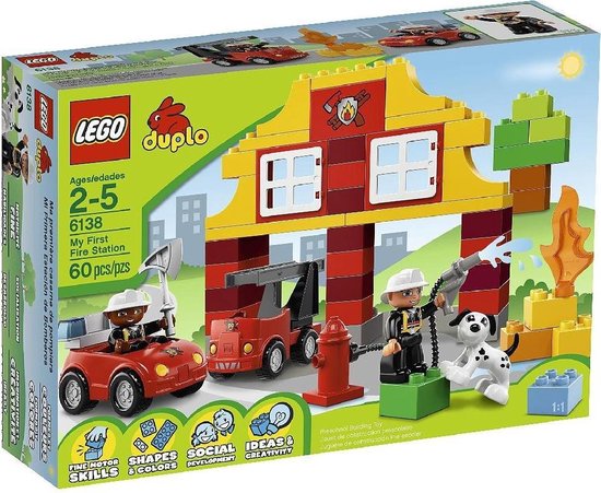 LEGO DUPLO Mijn Eerste Brandweerkazerne - 6138