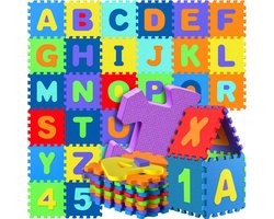 Spielwerk Puzzelmat - 86delig XXL 190x190 Kinderen Baby - Multicolor