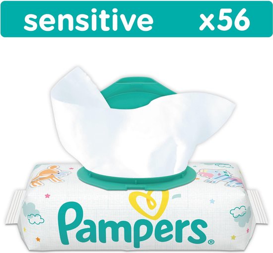 Pampers Sensitive - 56 Stuks - Babydoekjes