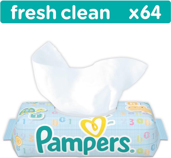 Pampers Babydoekjes Complete Clean Fresh Scent 64 stuks