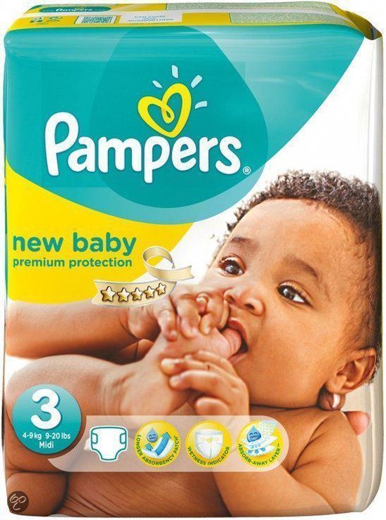 Pampers New Baby luiers maat 3 - 150 stuks