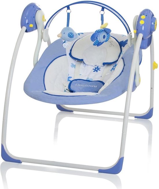 Little World Baby Swing Dreamday Blauw