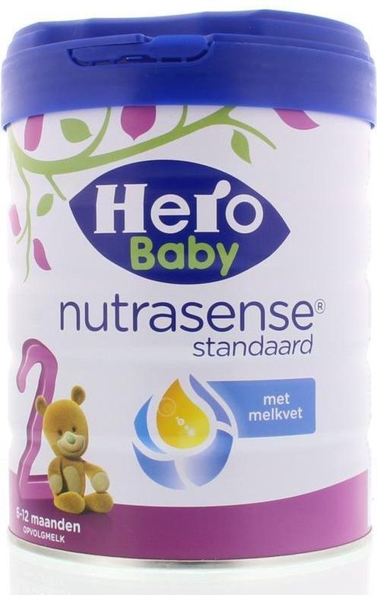 Hero Baby 2 Nutrasense Standaard - Flesvoeding - 800 gram