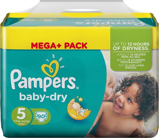 Pampers Baby Dry maat 5 270 stuks