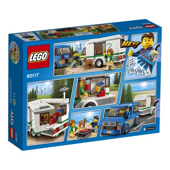 LEGO City Busje & Caravan - 60117