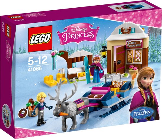 LEGO Disney Princess Frozen Slee-avontuur met Anna & Kristoff - 41066