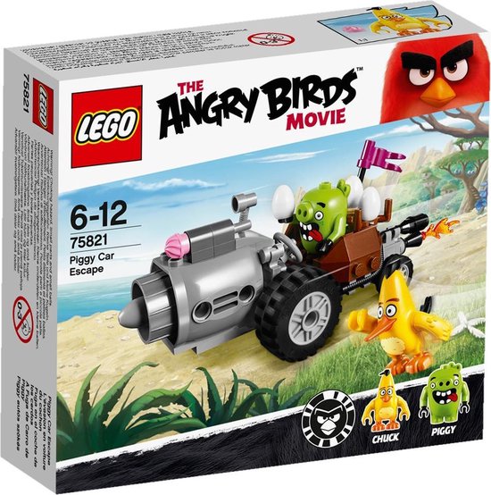 LEGO Angry Birds Piggy Auto-ontsnapping - 75821