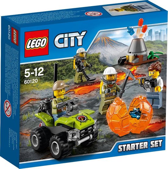 LEGO City Vulkaan Starter Set - 60120