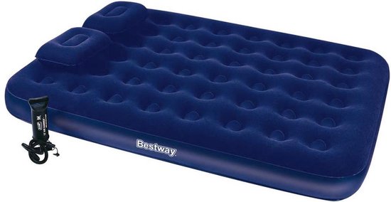 Bestway Opblaasbaar - Luchtbed - 2-persoons - 203 x 152 x 22 cm