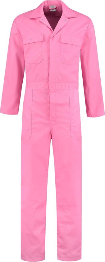 EM Workwear Overall Polyester/Katoen Roze - Maat 50