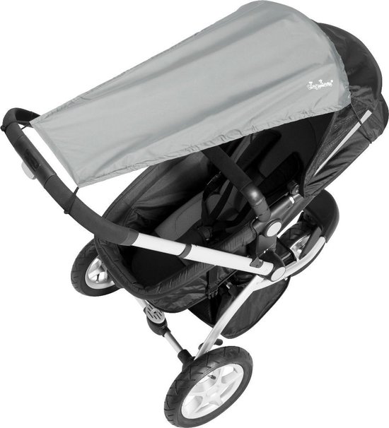 Playshoes UV zonnescherm Kinderwagen - Grijs - Maat Onesize