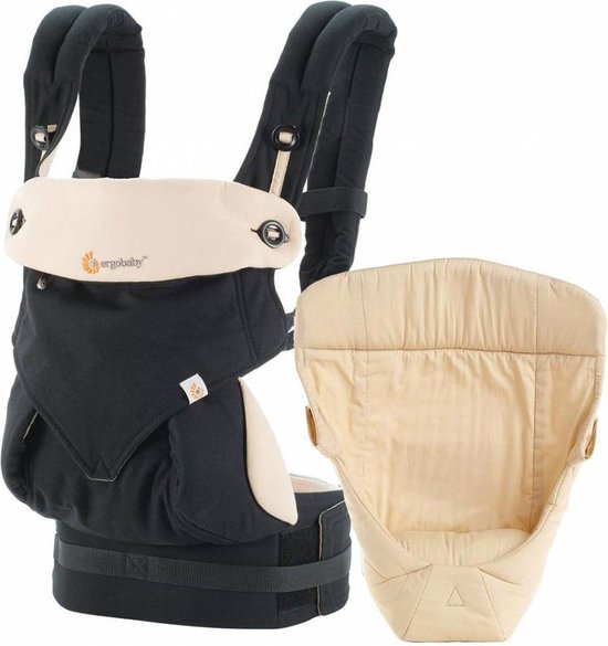 Ergobaby Bundle of Joy 360 Geboortepakket - Draagzak inclusief Verkleinkussen - Camel