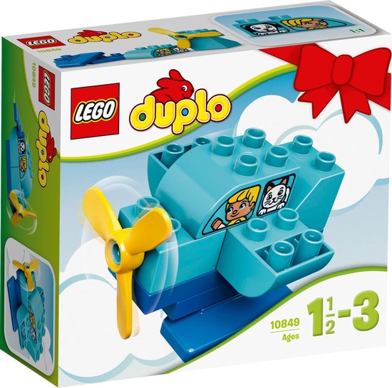 LEGO DUPLO Mijn Eerste Vliegtuig - 10849