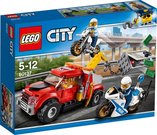 LEGO City Politie Sleeptruck Probleem - 60137