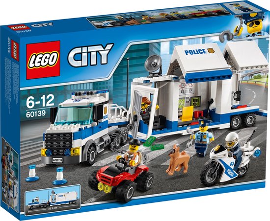 LEGO City Politie Mobiele Commandocentrale - 60139