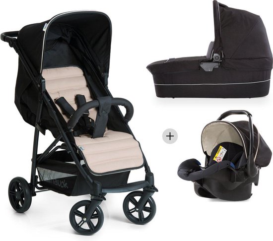 Hauck Rapid 4 Plus Trio Set Kinderwagen - Grijs/Beige