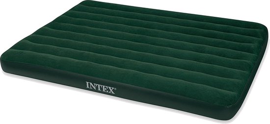 Intex Prestige Downy Queen Luchtbed - 2-persoons - 203x152x22 cm