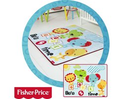 Fisher Price speelkleed tapijt voor de kinderkamer - 117 x 157 cm groot - Gemaakt van super zacht materiaal