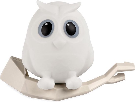 Flow Amsterdam - Oscar - Nachtlampje - Wandoptie - Oplaadbaar - Optionele timer - Multicolor