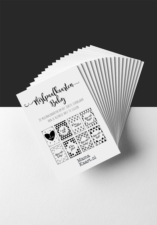 Mijlpaalkaarten Baby - MamaKaart.nl