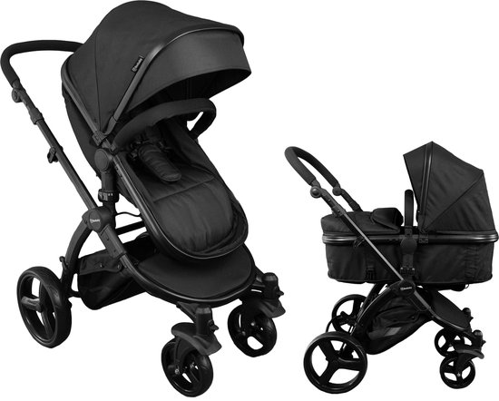 BeeBaby 2 in 1 Kinderwagen | Zwart