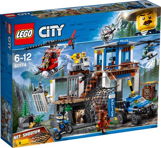 LEGO City Bergpolitie Politiekantoor op de Berg - 60174