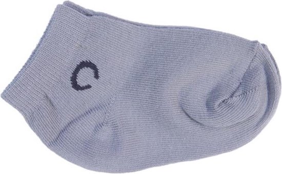 Organische Babysokken Grijs 0-6 maanden