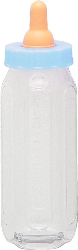 Uitdeelcadeautjes Baby Fles Blauw 2st