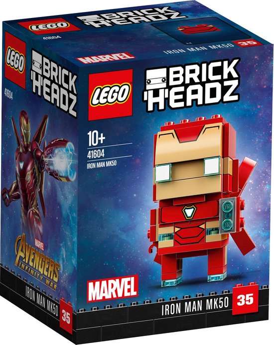 LEGO BrickHeadz Marvel Avengers Iron Man MK50 - 41604