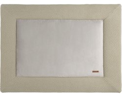 Baby's Only Gebreid boxkleed Flavor - Parklegger - Speelkleed - Olive - 75x95 cm - Extra dik - Boxmatras - Tweezijdig te gebruiken
