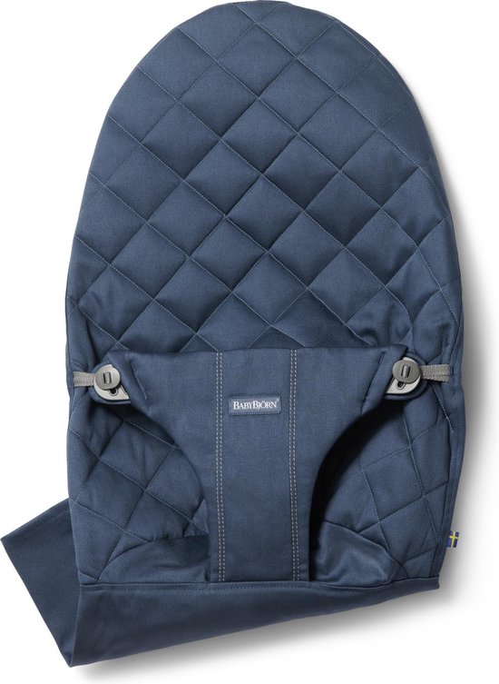 BABYBJÖRN Stoffen Zitting voor BABYBJÖRN Wipstoel - Cotton - Middernachtblauw