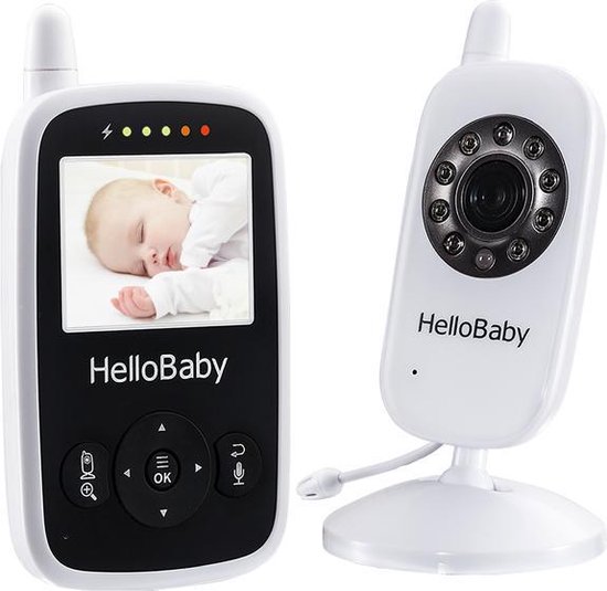 Cabino Hellobaby Babyfoon Met Camera - Wit