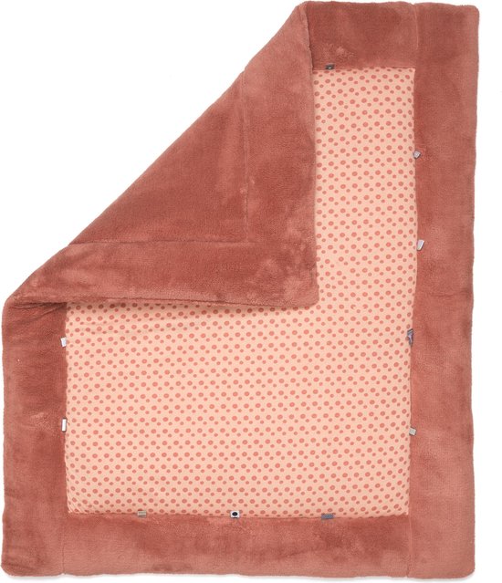 Snoozebaby Speelkleed Boxkleed Cheerful Playing - 75x95cm - Dusty Rose