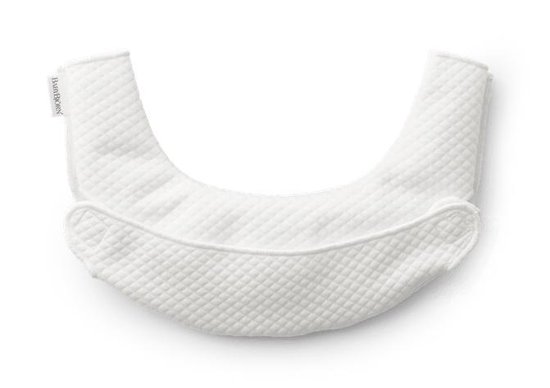 BABYBJÖRN Slabbetje voor BABYBJÖRN Draagzak One - Tencel - Wit