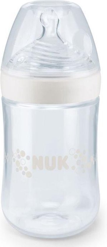 NUK Nature Sense 260ml Bottle Medium 6-18m