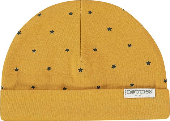 Noppies Kindermuts Marjolein - Honey Yellow - Maat 0M-3M