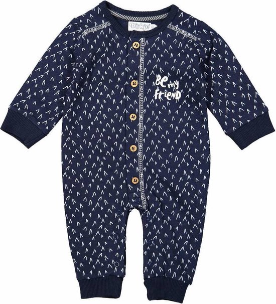 Dirkje boxpakje Be my friend Blauw - Maat 62