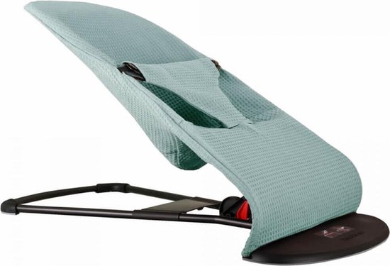 Ukje Hoes voor BabyBjörn Wipstoel Soft en Bliss - Wafelstof - Jade