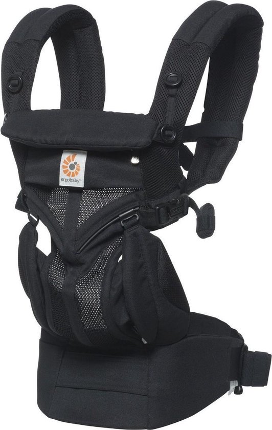Ergobaby Omni 360 Cool Air Mesh Baby Draagzak - Onyx Black