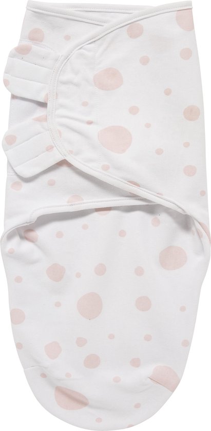 SwaddleMeyco Inbakerdoek - 4-6 maanden - Dots roze