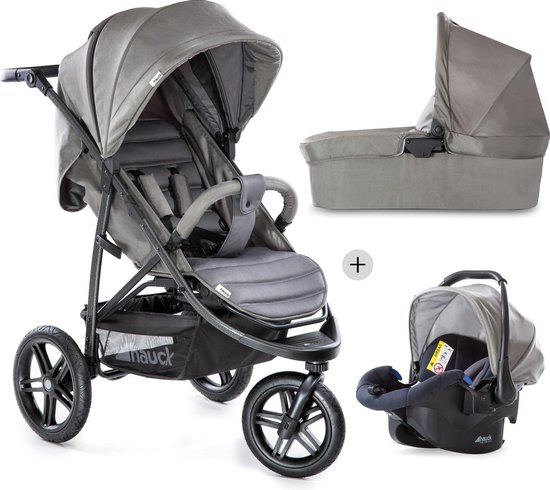 Hauck Rapid 3R Trioset Kinderwagen - Charcoal