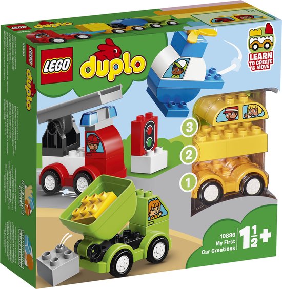 LEGO DUPLO Mijn Eerste Auto Creaties - 10886