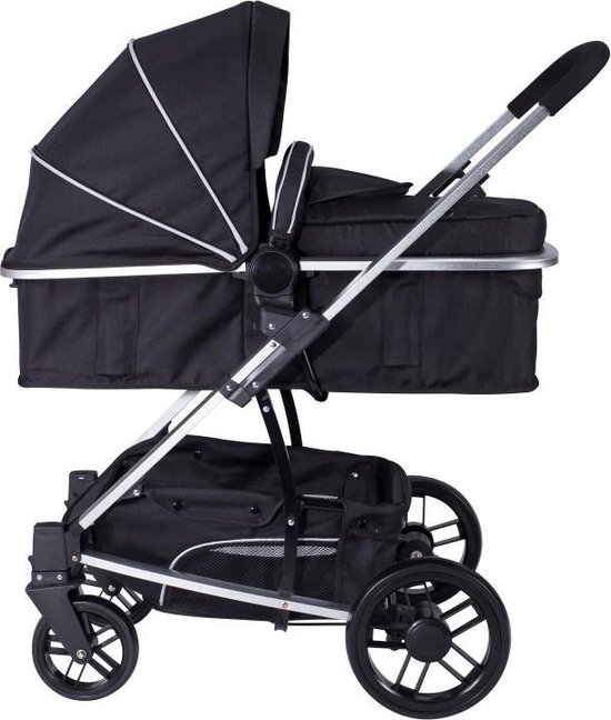 Bebies First Combi Kinderwagen - Traffic - Zwart