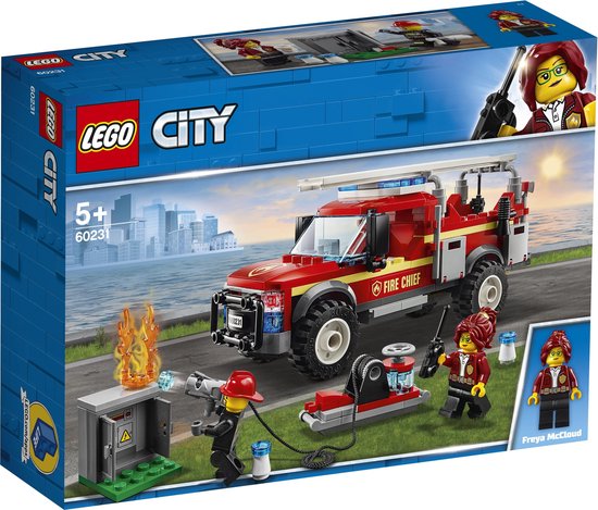 LEGO City Reddingswagen van Brandweercommandant - 60231